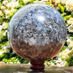 Large Larvikite Sphere
