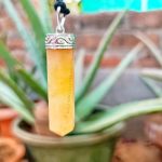 Yellow Aventurine Point Pendant