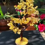 Natural Citrine Gemstones crystal tree ~ The Ultimate Wealth Tree
