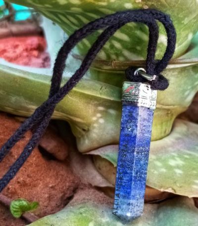 Lapis Lazuli Point Pendant