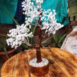 White Moonstone Tree- Moonstone Crystal Tree - rainbow moonstone Gemstone Tree - healing crystals and stones - Chips moonstone Tree