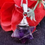 Amethyst Merkaba Star Pendant Necklace