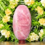 Pink Rose Quartz Stone Lingam