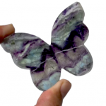 Natural Fluorite Butterfly