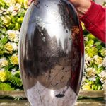 Natural Gold Pyrite with Golden Healer Quartz Lingam