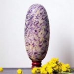Large Purple Kammererite Crystal Lingam