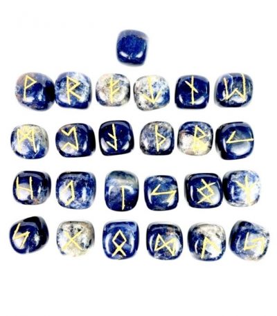 Sodalite Rune Set