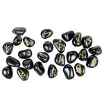 Black Obsidian Rune Set