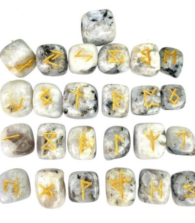 Rainbow Moonstone Rune Set