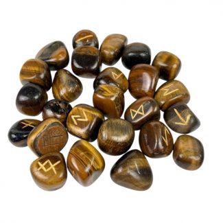 Tiger Eye Rune Set