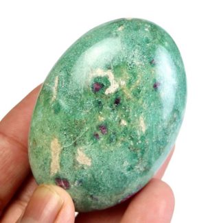 Ruby Fuchsite Palm Stone
