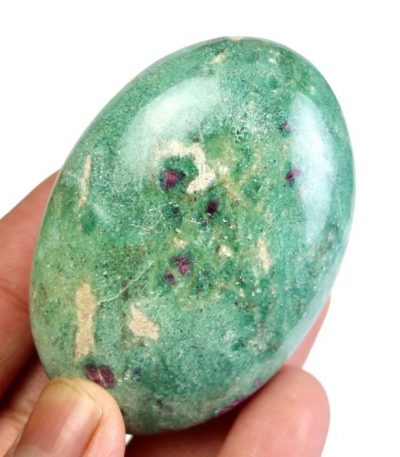 Ruby Fuchsite Palm Stone