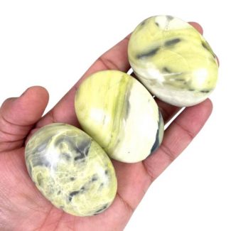 Serpentine Palm Stone,