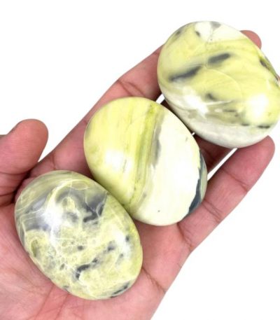 Serpentine Palm Stone,