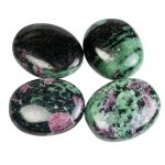 Ruby Zodite Palm Stone