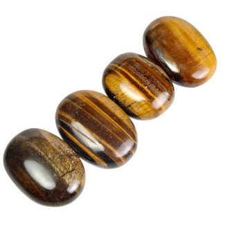 Tiger Eye Palm Stone