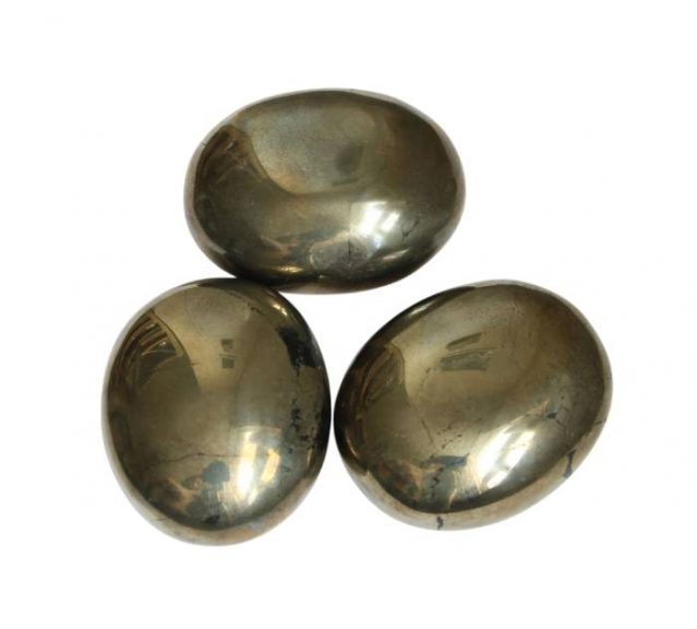 Indian Pyrite Palm Stone