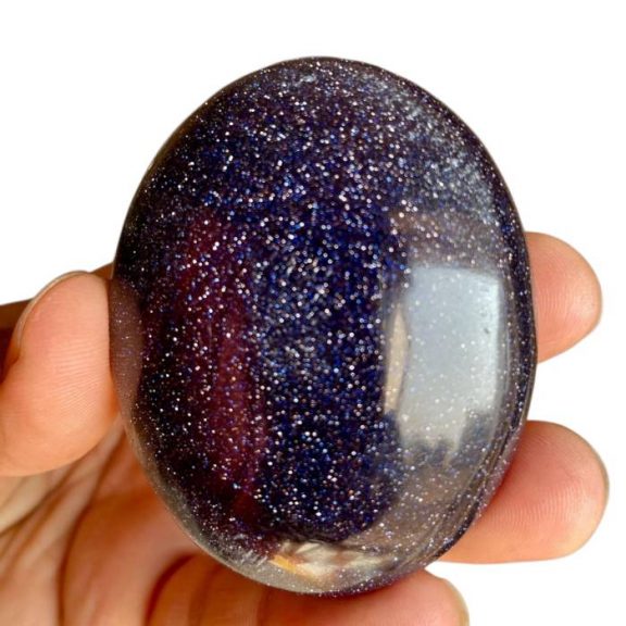 Blue Goldstone Palm Stone