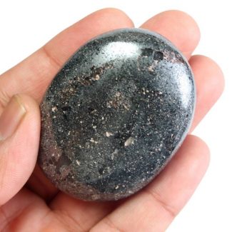 Hematite Palm Stone