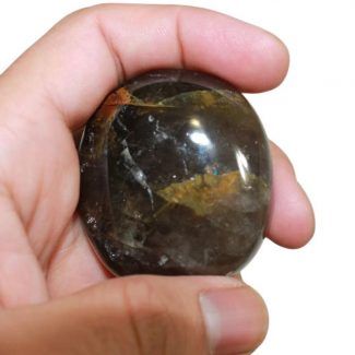 Smoky Quartz Palm Stone