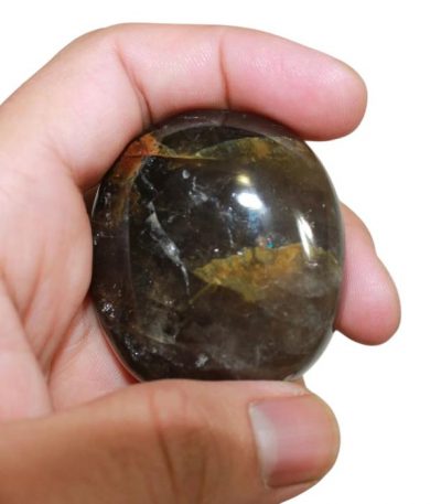 Smoky Quartz Palm Stone