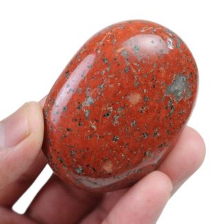 Red Que Sera Palm Stone