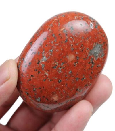 Red Que Sera Palm Stone