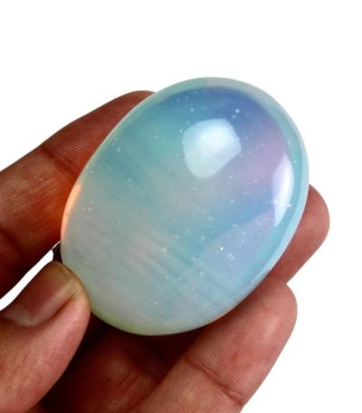 Opalite Palm Stone