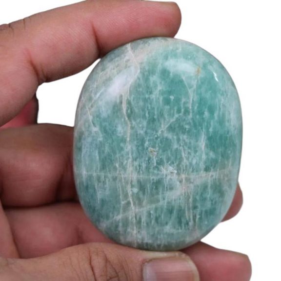 Amazonite Palm Stone