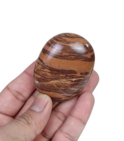 Brown Jasper Palm Stone