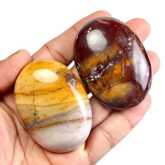 Mookaite Jasper Palm Stone