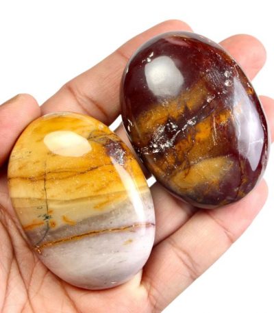 Mookaite Jasper Palm Stone