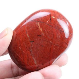Red Jasper Palm Stone