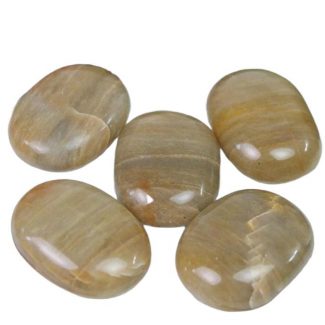 Golden Healer Quartz Palm Stone