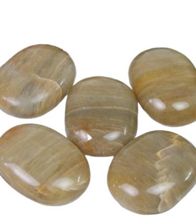 Golden Healer Quartz Palm Stone