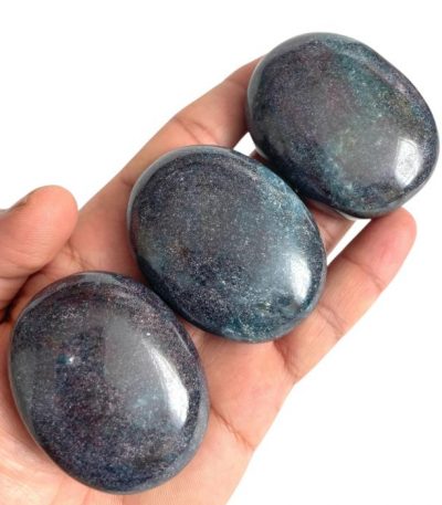 Ruby Kyanite Palm Stone