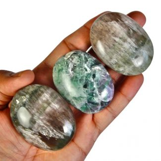Multi Fluorite Palm Stone