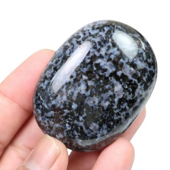 Indigo Gabbro Palm Stone