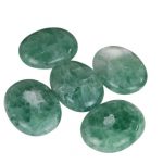 Green Fluorite Palm Stone