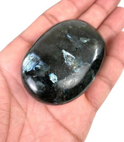 Larvikite Palm Stone