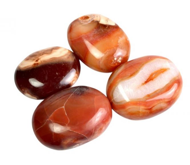 Carnelian Palm Stone