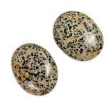 Dalmatian Jasper Palm Stone