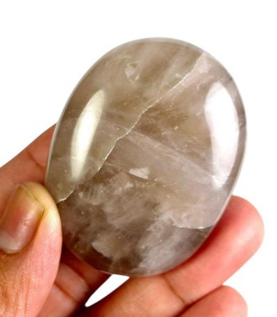 Smoky Quartz Palm Stone