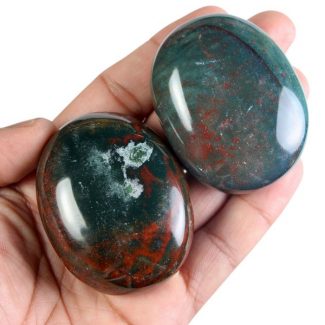 Indian Bloodstone Palm Stone