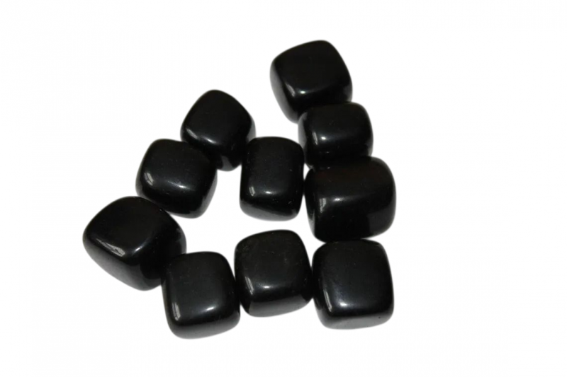 Black Obsidian Tumbled Stones