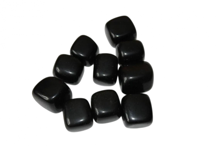 Black Obsidian Tumbled Stones