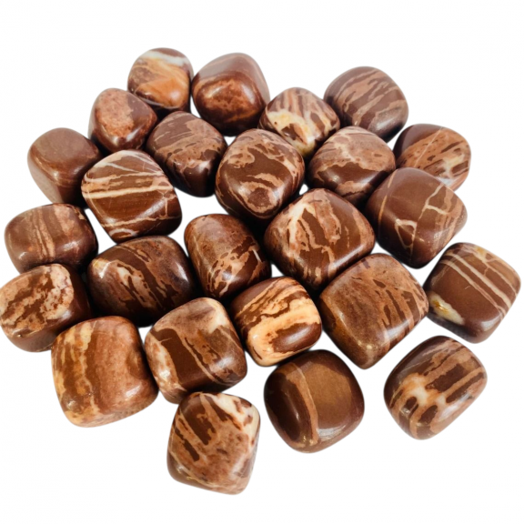 Chocolate Jasper Tumbled Stones