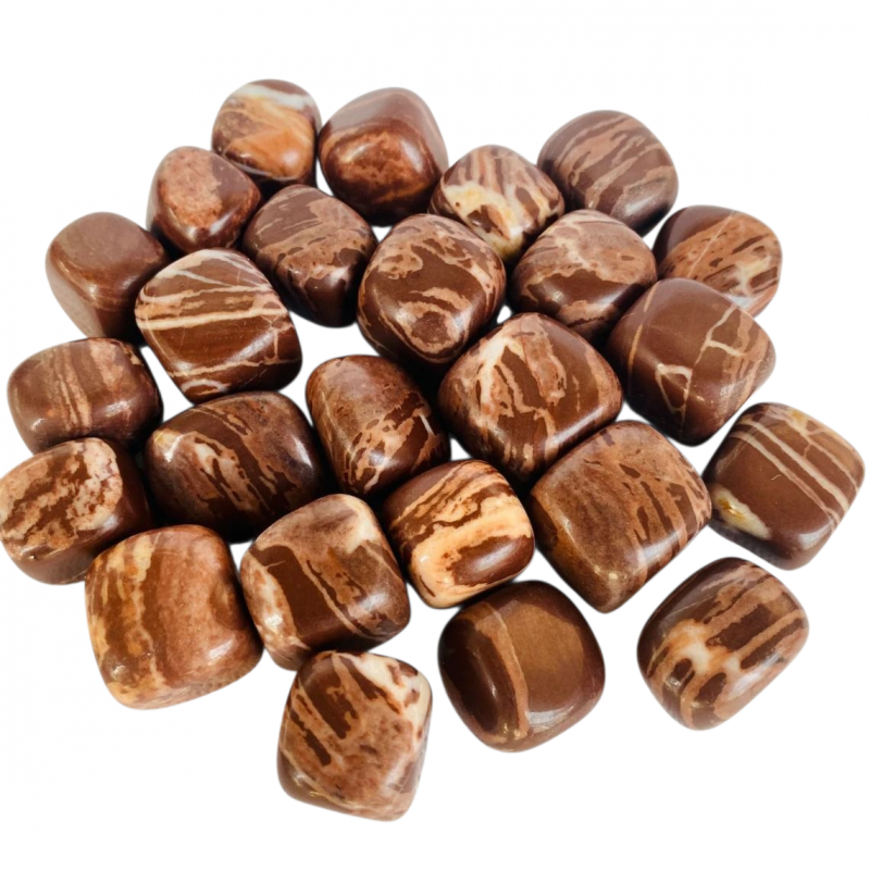 Chocolate Jasper Tumbled Stones