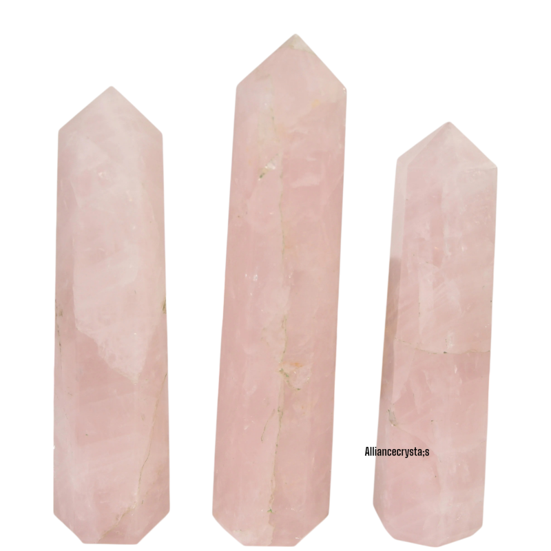 Large Rose Quartz Tower for Love & Healing