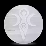 Selenite Crystal Charging Plate
